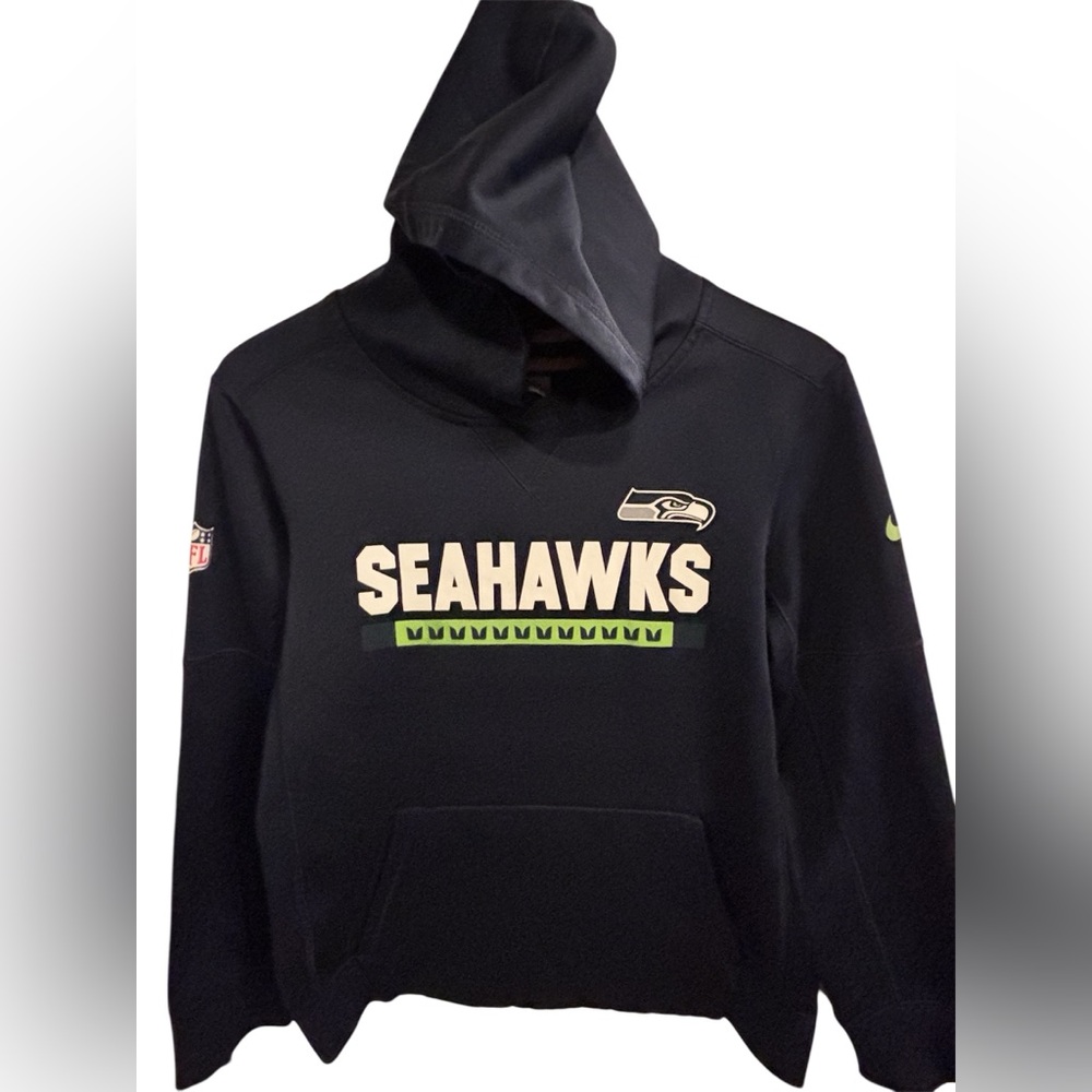 Nike Seattle Seahawks NFLSuper Bowl Champions Navy Hoodie Youth SZ L
